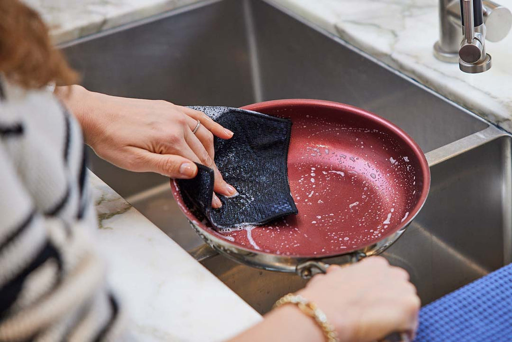reusable scrub cloth