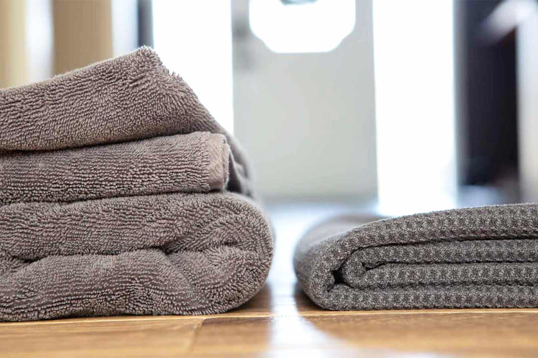 Extra Large Microfiber Waffle Weave Bath Sheet | Maker's Clean